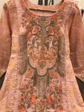 Inspired Linen Block Print Design RML3020 - Asian Suits Online