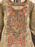 Inspired Linen Block Print Design RML3022 - Asian Suits Online